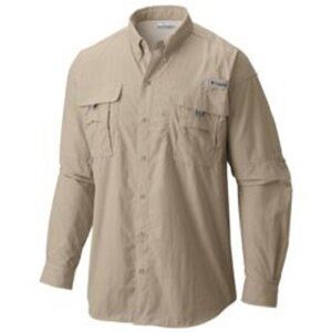 NWOT Columbia Men’s PFG Bahama II Long Sleeve Fishing/Boat Shirt – Size Large